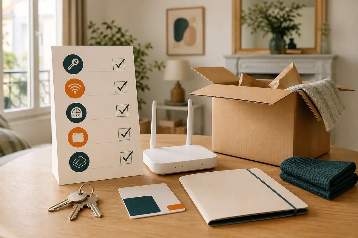 Installation dans un nouveau logement
